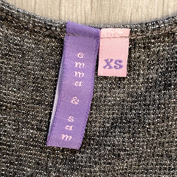 Emma & Sam Metallic Racerback Tank - Picture 3 of 8